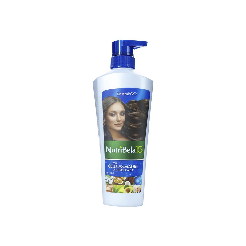 NUTRIBELA 15 SHAMPOO CELULAS MADRE 400 ML