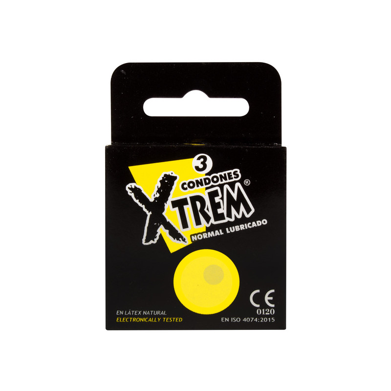 PRESERVATIVO XTREME NORMAL LUBRICADO 3 UNIDADES