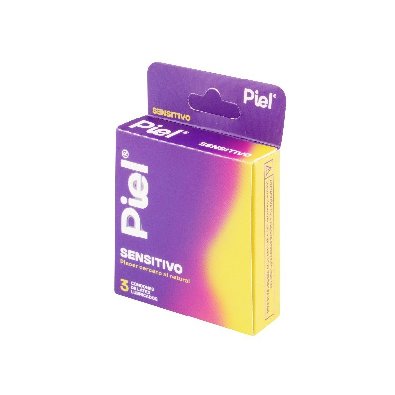 PRESERVATIVO PIEL SENSITIVO 3 UNIDADES