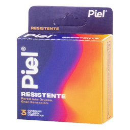 PRESERVATIVO PIEL RESISTENTE 3 UNIDADES