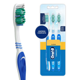 ORAL B CEPILLO COMPLETE SUAVE 40 3 UNIDADES