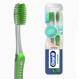 ORAL B CEPILLO SENSITIVE ULTRA FINO 2 UNIDADES