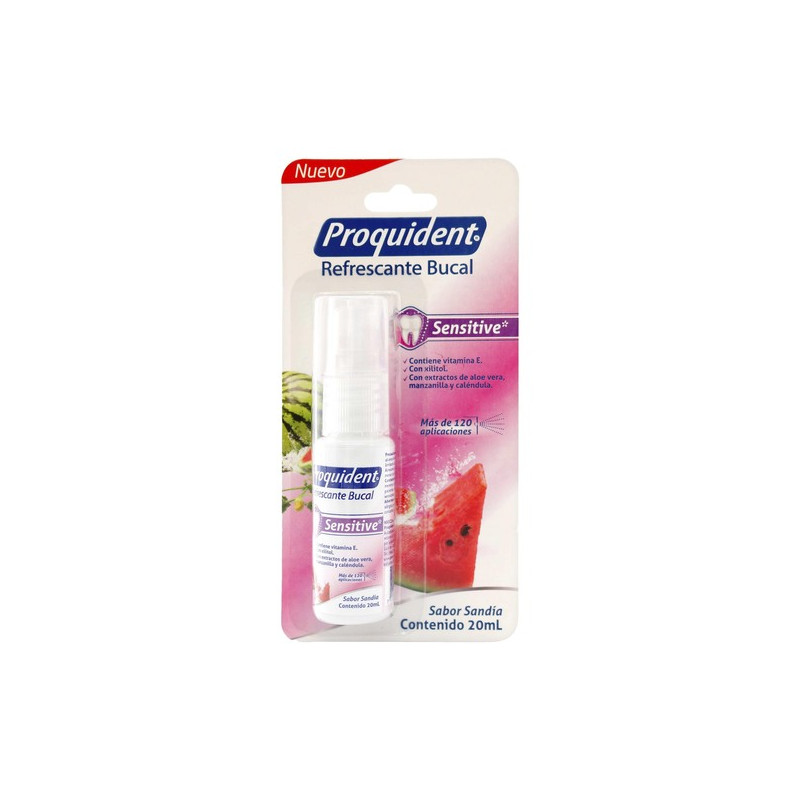 PROQUIDENT REFRESCANTE BUCAL SENSITIVE SABOR SANDIA 20 ML