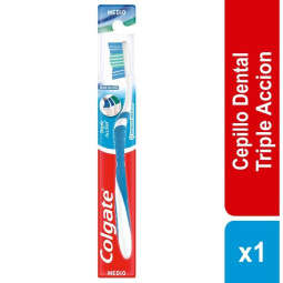 COLGATE CEPILLO TRIPLE ACCION MEDIO
