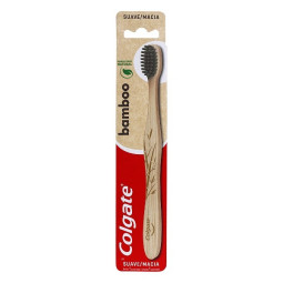 COLGATE CEPILLO BAMBOO MANGO NATURAL SUAVE