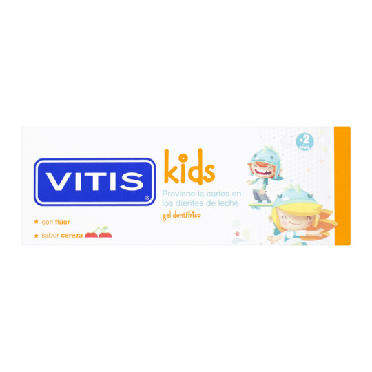 VITIS CREMA KIDS CON FLUOR 2+ 50 ML
