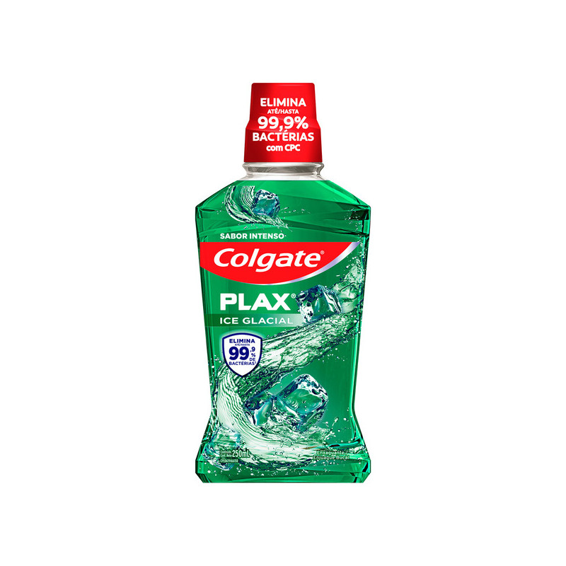 PLAX ENJUAGUE BUCAL ICE GLACIAL 250 ML