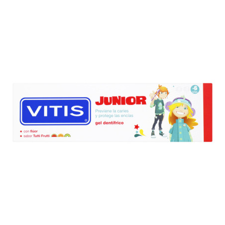 VITIS CREMA JUNIOR CON FLUOR 6+ 75 ML