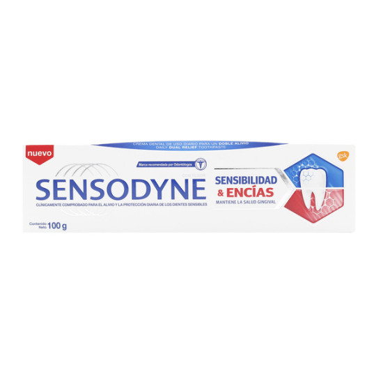 SENSODYNE ENCIAS SENSIBILIDAD 100 G