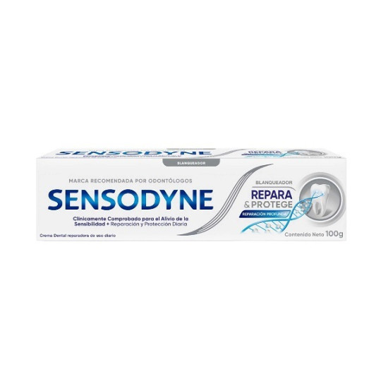 SENSODYNE REPARA Y PROTEGE BLANQUEADOR 100 G