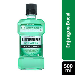 LISTERINE ANTICARIES ZERO 500 ML