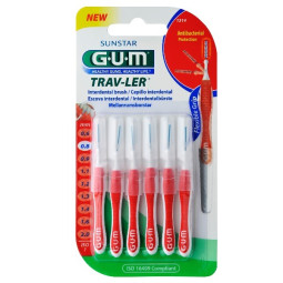 GUM CEPILLO INTERDENTAL PROXABRUSH CILINDRICO 6 UNIDADES