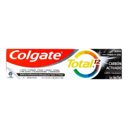 COLGATE CREMA TOTAL 12 CARBON ACTIVADO 75ML