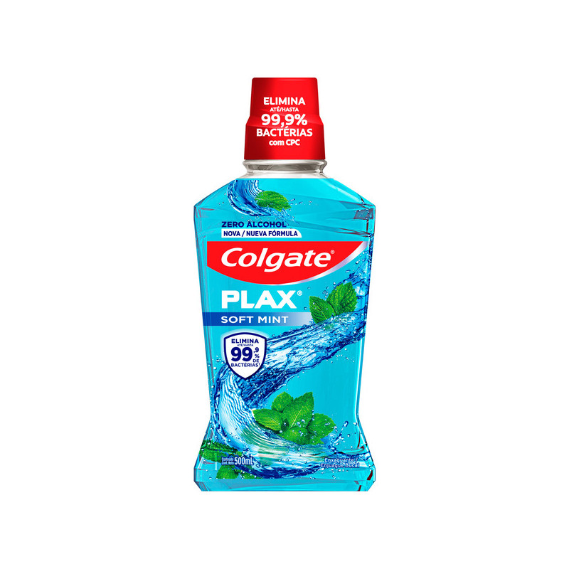PLAX ENJUAGUE BUCAL SOFT MINT 500 ML