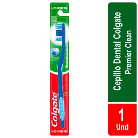 COLGATE CEPILLO PREMIER CLEAN MEDIO