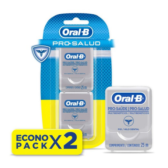 ORAL B SEDA DENTAL EXPERT 25 M 2 UNIDADES