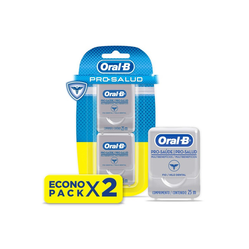 ORAL B SEDA DENTAL EXPERT 25 M 2 UNIDADES
