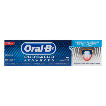 ORAL B CREMA 100% MENTA REFRESCANTE 70 G