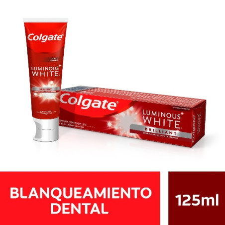 COLGATE CREMA LUMINOUS WHITE 125 ML