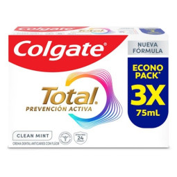 COLGATE CREMA TOTAL 12 CLEANMIT 75 G 3 UNIDADES
