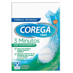 COREGA TABS 30 TABLETAS EFERVESCENTES