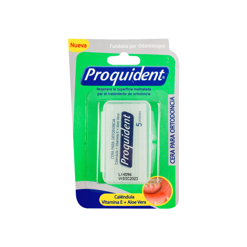 PROQUIDENT CERA ORTODONCIA 5 BARRAS
