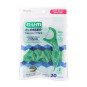 GUM HILO DENTAL FLOSSER MENTA 20 UNIDADES