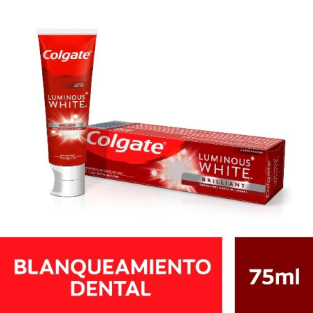 COLGATE CREMA LUMINOUS WHITE 75 ML