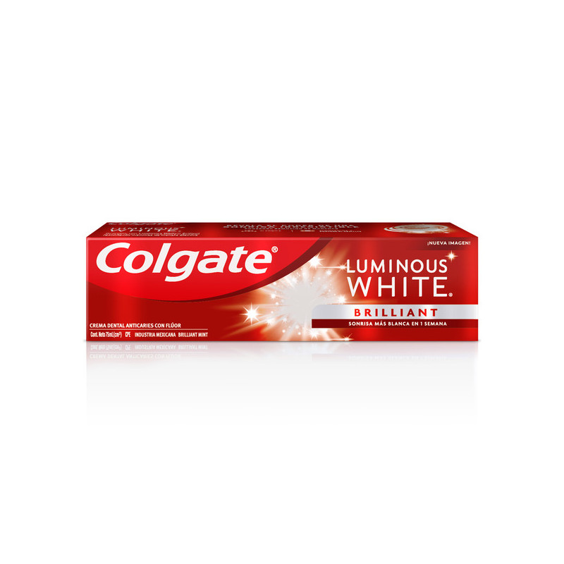 COLGATE CREMA LUMINOUS WHITE 75 ML