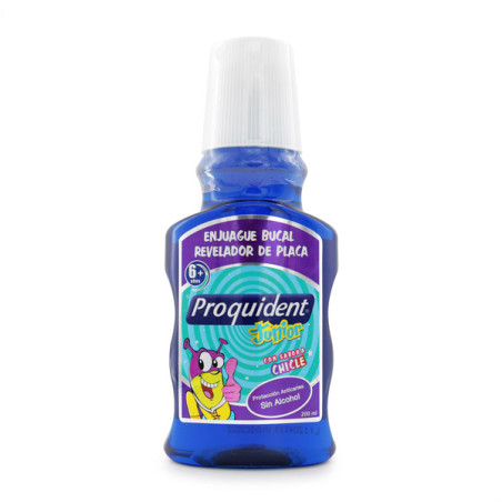 PROQUIDENT ENJUAGUE BUCAL REVELADOR DE PLACA CHICLE 200 ML