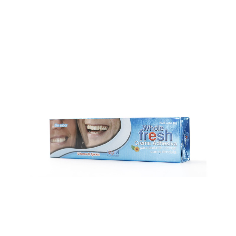 CREMA ADHESIVA WHOLE FRESH SIN SABOR 40 G