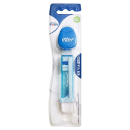 KIT VIAJERO WHOLE FRESH CEPILLO + SEDA DENTAL