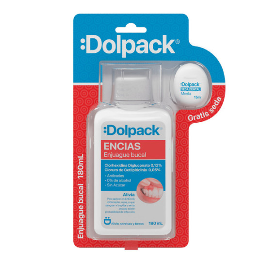 DOLPACK ENCIAS ENJUAGUE BUCAL 180 ML