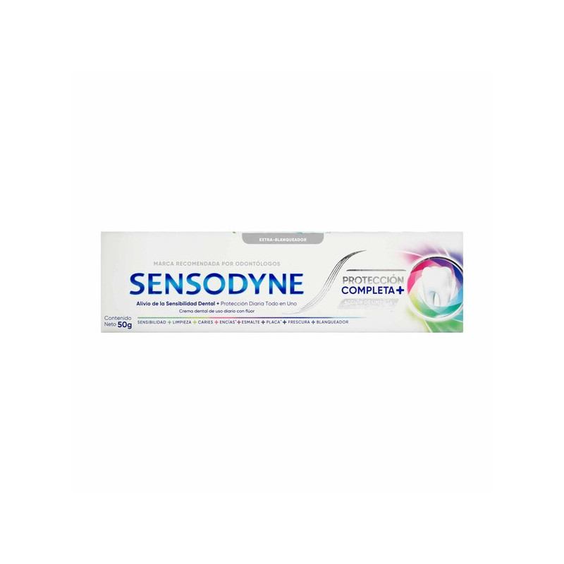 SENSODYNE PROTECCION COMPLETA EXTRA BLANQUEADOR 50 G