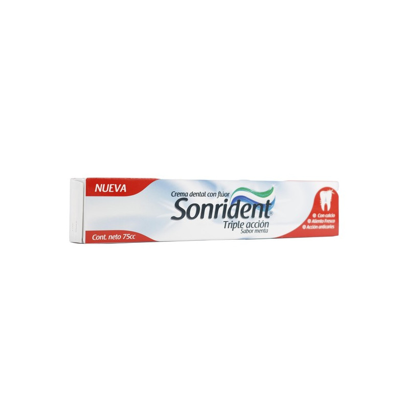 SONRIDENT CREMA DENTAL TRIPLE ACCION 75 ML