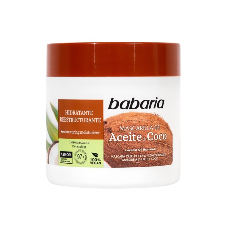 BABARIA MASCARILLA DE ACEITE DE COCO 400 ML