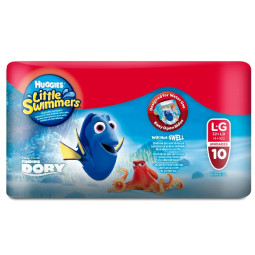 HUGGIES PISCINA M LITTLE SWIMMERS 10 UNIDADES