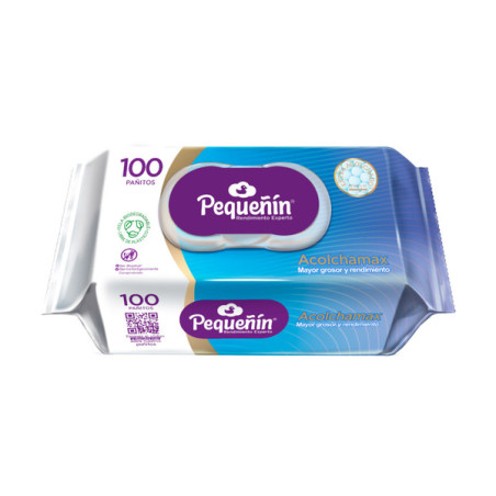 PEQUEÑIN TOALLITAS HUMEDAS ACOLCHAMAX 100 UNIDADES