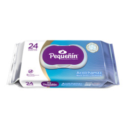 PEQUEÑIN TOALLITAS HUMEDAS ACOLCHAMAX 24 UNIDADES