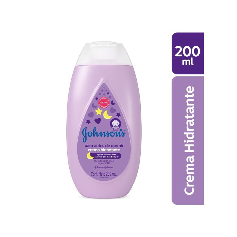 CREMA LIQUIDA JOHNSONS ANTES DE DORMIR 200 ML