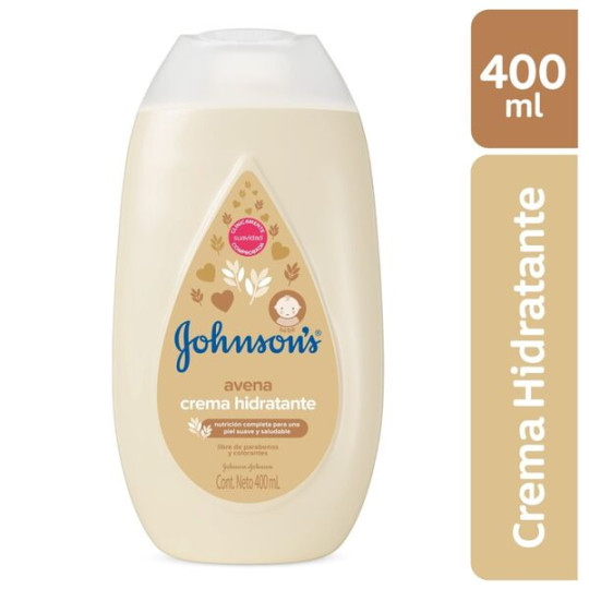CREMA LIQUIDA JOHNSONS AVENA 400 ML