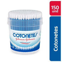 COPITOS COTONETES JOHNSON 150 UNIDADES