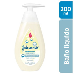 BAÑO LIQUIDO JOHNSONS RECIEN NACIDO 200 ML
