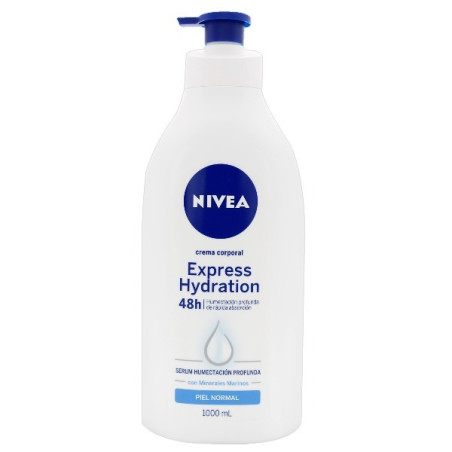 NIVEA CREMA EXPRESS HYDRATION PIEL NORMAL 1000 ML