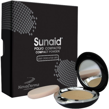 SUNAID POLVO COMPACTO CLARO 12 G