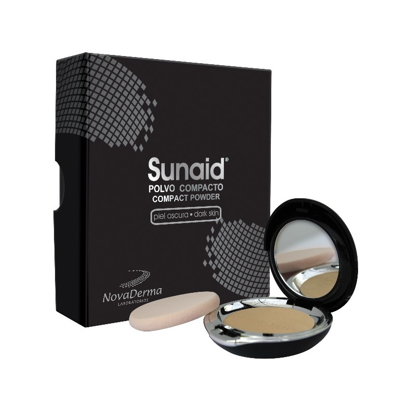 SUNAID POLVO COMPACTO OSCURO 12 G