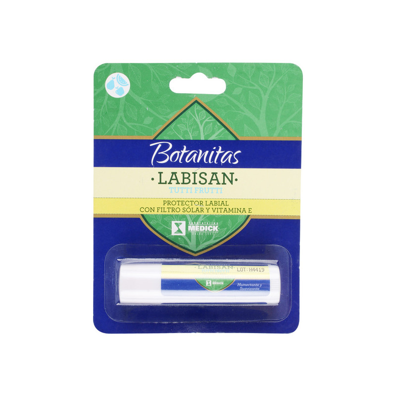 PROTECTOR LABIALLA BISAN  TUTTI FRUTTI 4.0 G MEDICK