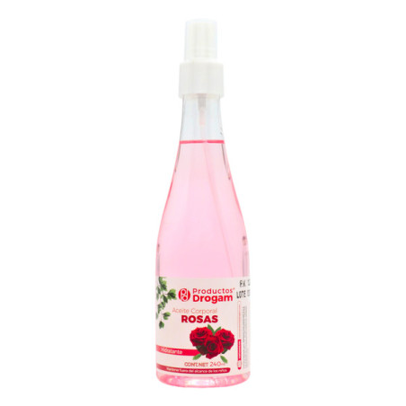 ACEITE CORPORAL DE ROSAS 240 ML DROGAM