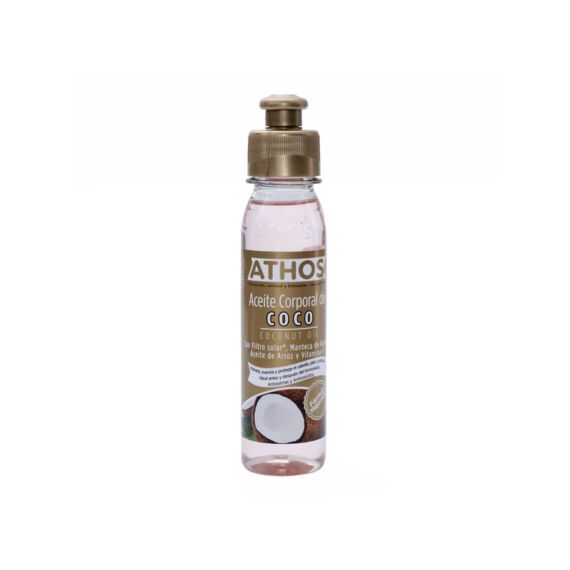 ACEITE CORPORAL COCO 120 ML ATHOS