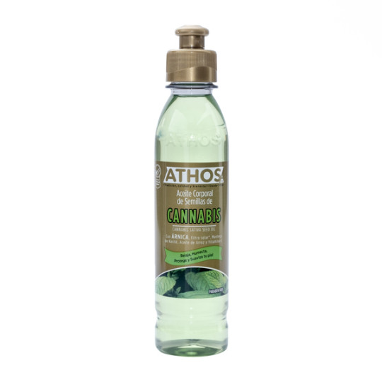 ACEITE CORPORAL DE SEMILLA DE CANNABIS 250 ML ATHOS
